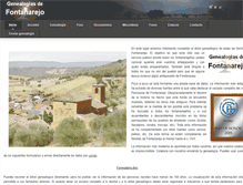 Tablet Screenshot of fontanarejo.hispagen.eu