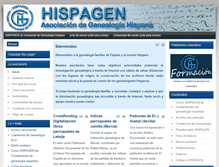 Tablet Screenshot of hispagen.es